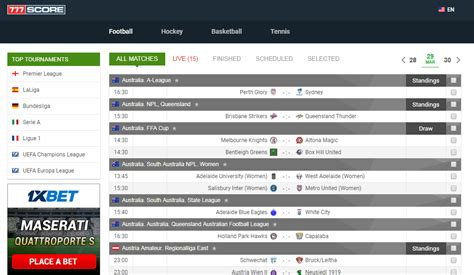 777 livescore.